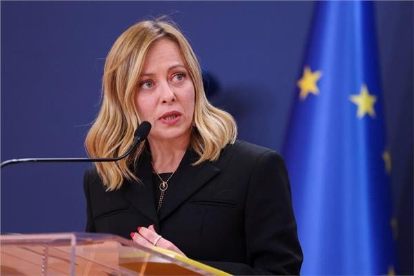  رئيسة الوزراء الإيطالية جورجيا ميلوني