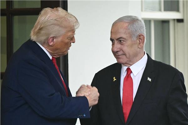 الرئيس الأمريكي دونالد ترامب ورئيس الوزراء الإسرائيلي بنيامين نتنياهو