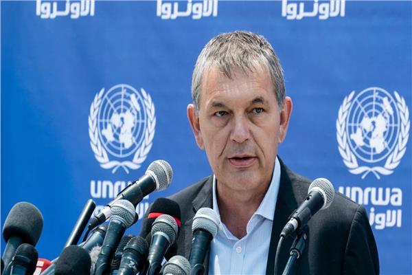 المفوض العام لوكالة غوث وتشغيل اللاجئين الفلسطينيين فيليب لازاريني