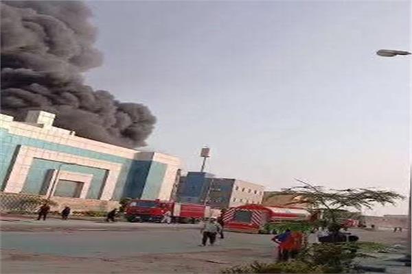 الحماية المدنية بالقليوبية تشارك القاهرة في السيطرة علي حريق