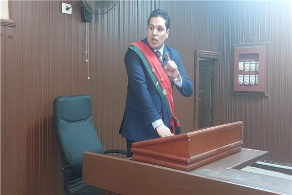 المستشار محمد عز العرب – وكيل النائب العام – بنيابة جنوب بنها الكلية