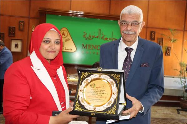 أحمد فرج القاصد رئيس جامعة المنوفية