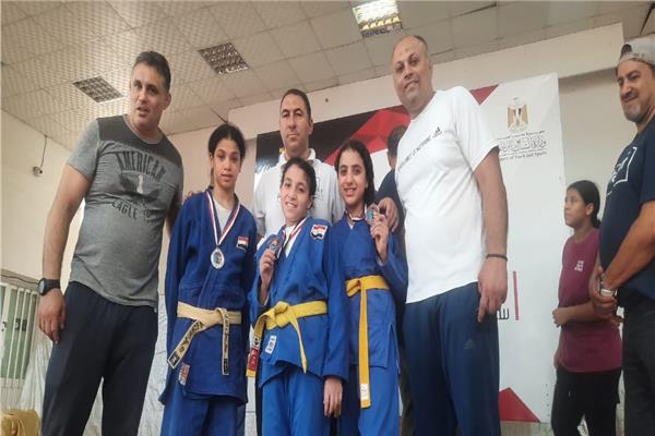 البراعم المشاركين في اللقاء التقييمي التنافسي للمشروع القومي للموهبة والبطل الأولمبي