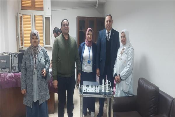 بنها الجامعي تضم جهاز تنظيم إيقاع المخ بقسم الطب النفسي