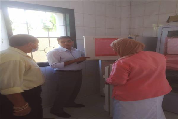 وكيل وزارة الصحة يتفقد سير العمل بالوحدات الصحية 