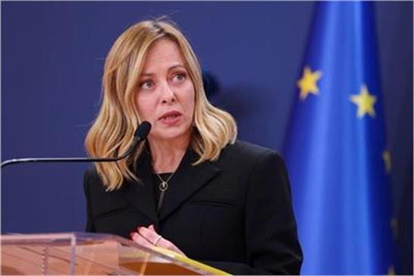 رئيسة الوزراء الإيطالية جورجيا ميلوني