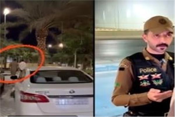 خلال ضبط مواطن لارتدائه ثوب النوم بمنطقة القصيم