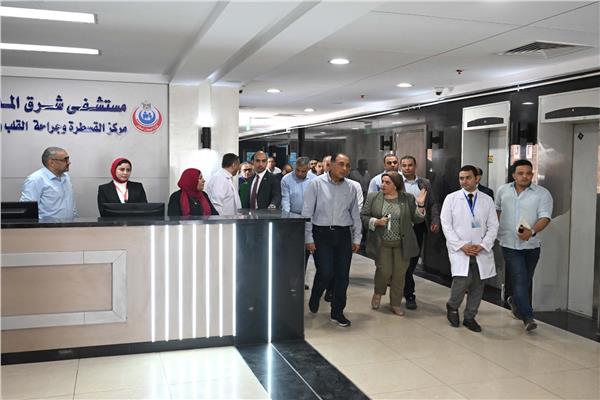 رئيس الوزراء يتفقد مشروع تطوير مركز القسطرة وجراحة القلب والصدر بمستشفى شرق المدينة 