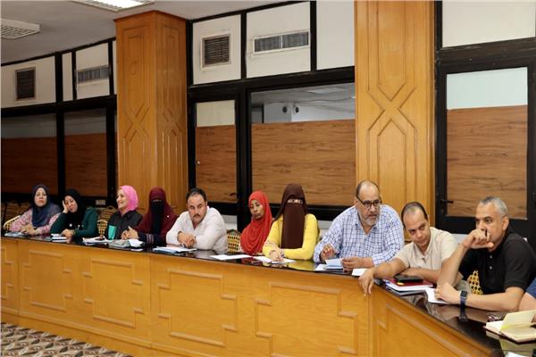 متابعة الموقف التنفيذي لمنظومة التقنين  