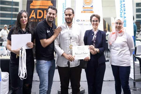 المكفوفون يتألقون في مهرجان عدلي للشطرنج 