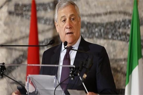 وزير الخارجية الإيطالي أنطونيو تاياني