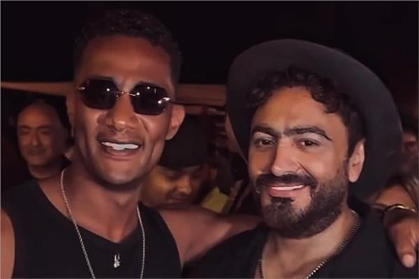 تامر حسني ومحمد رمضان