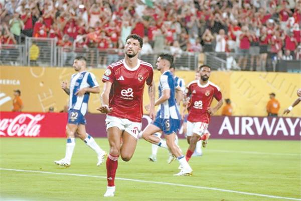 وسام سجل هاتريك للأهلى فى مرمى بورتو بكأس العالم للأندية