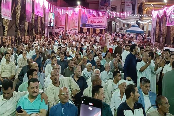  المؤتمر الجماهيري الحاشد الذي نظمته أمانة حزب مستقبل وطن بمحافظة الشرقية