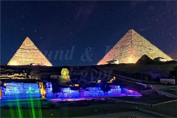 عروض الصوت والضوء بمنطقة الأهرامات