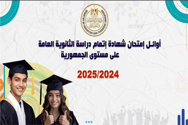  اوائل الجمهورية بنتيجة الثانوية العامة 2025