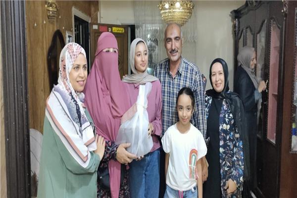 الطالبة  ياسمين حسام احمد   التاسع على الشعبة الأدبية