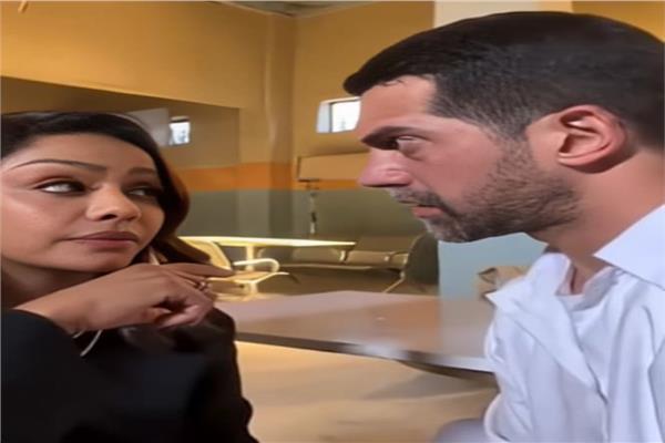 أحمد مجدي و أسماء أبو اليزيد 