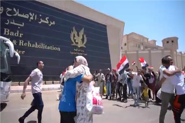 أسر المفرج عنهم 