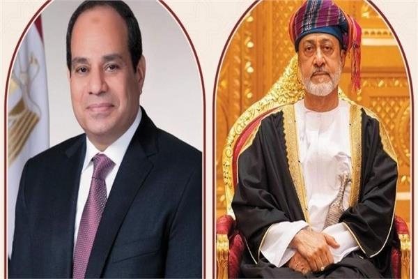سلطان عُمان يهنئ  الرئيس السيسي
