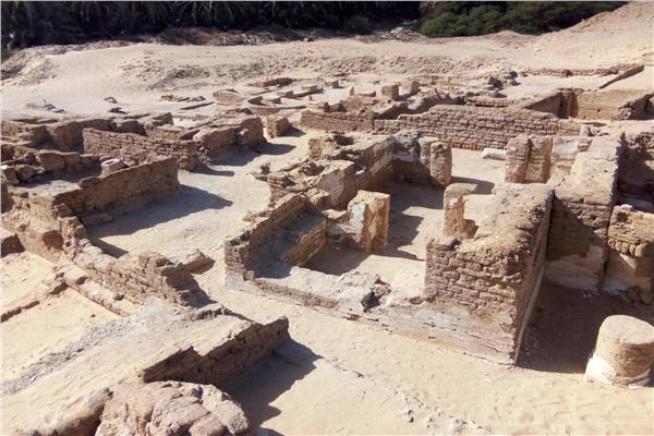 الكشف عن مدينة سكنية متكاملة من بدايات العصر القبطي المبكر بواحات الخارجة   