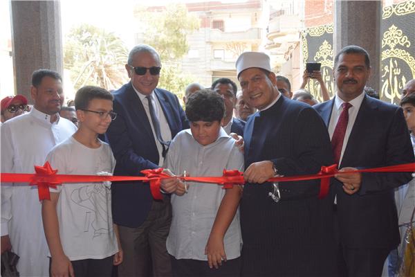 محافظ الغربية يفتتح مسجد آل الجابر بعد إحلاله وتوسعته بجهود ذاتية تخطت 10 ملايين جنيه