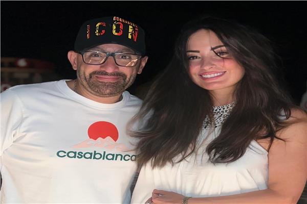  نرمين الفقي و أحمد السقا