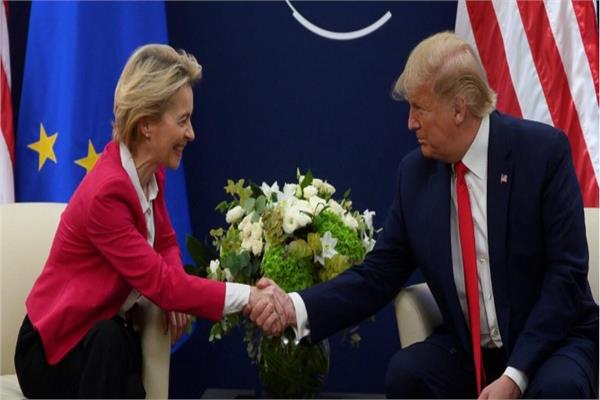 دونالد ترامب - أورسولا فون دير لاين