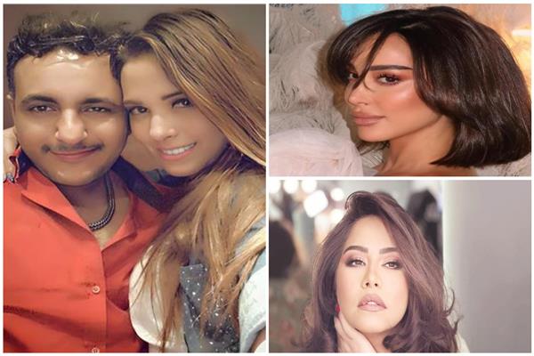  بسمة بوسيل وزوجة رحيم وشيرين
