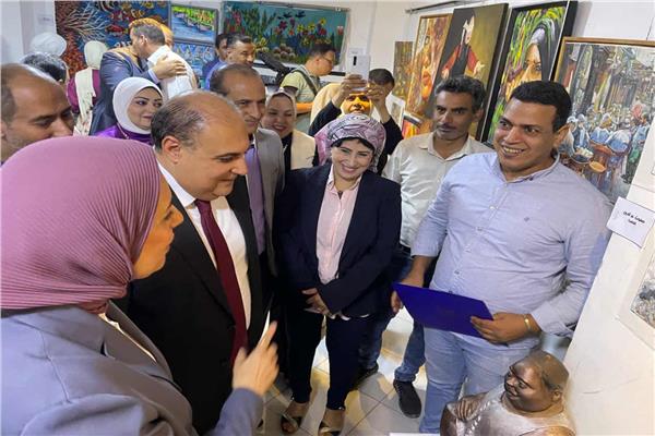 اللواء خالد اللبان داخل الملتقى