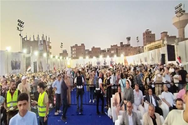 انطلاق المؤتمر الجماهيري بالغربية لدعم مرشحي الجبهة الوطنية