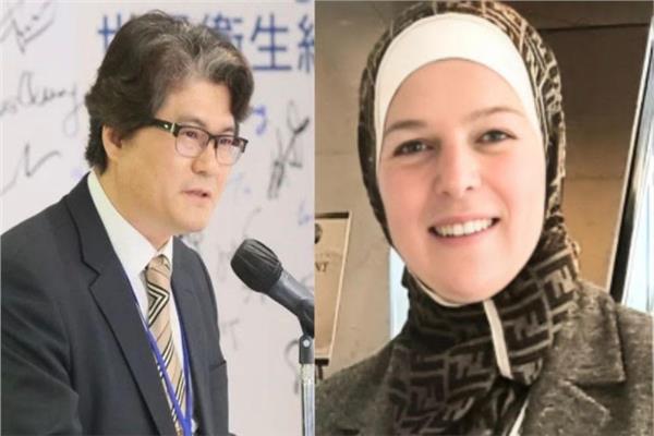 الدكتورة وفاء أبو الخير مطرية والدكتور سونغسو تشون