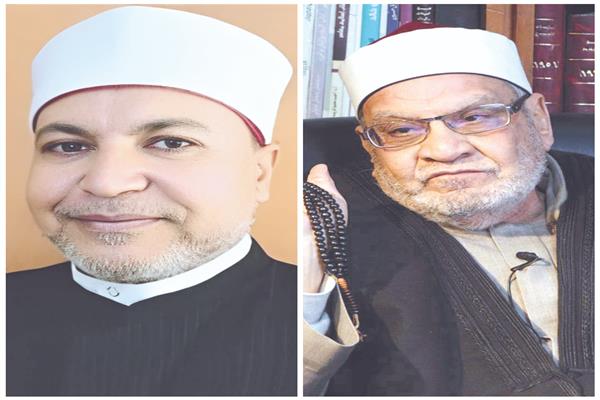 د. أحمد كريمة والشيخ أحمد المراغى
