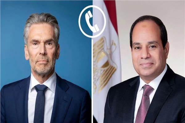 الرئيس السيسي ورئيس وزراء هولندا