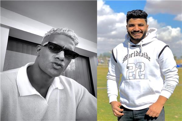 الشاب حسام حسن المتوفي و الفنان محمد رمضان