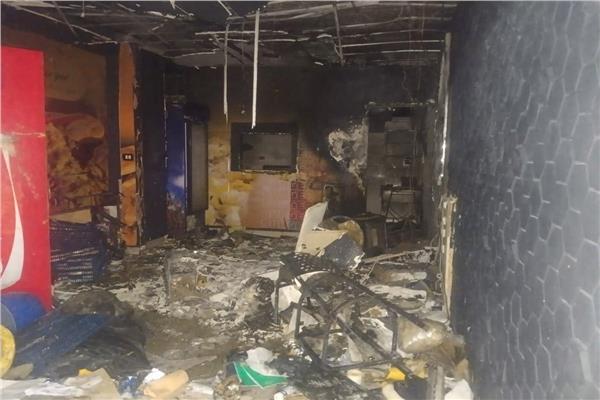 انفجار أسطوانة بوتاجاز داخل مطعم بسوهاج 