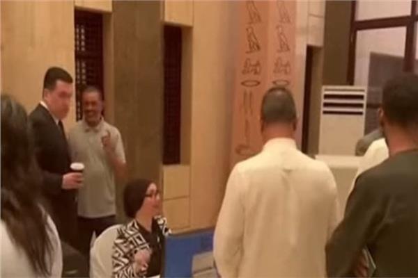 جانب من العملية الانتخابية