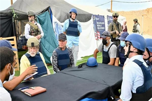 مبعوث ترامب يزور مواقع توزيع المساعدات في غزة
