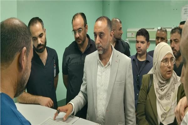 زيارة الدكتور عمرو عادل عبد العال لمستشفى العريش العام