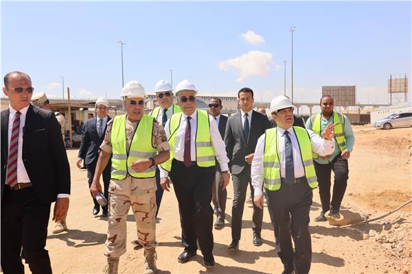 وزير العدل يتفقد مشروع مدينة العدالة