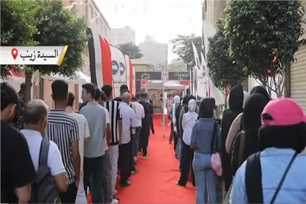 السيدة زينب تشهد مشاركة فعالة في أول أيام انتخابات مجلس الشيوخ 2025