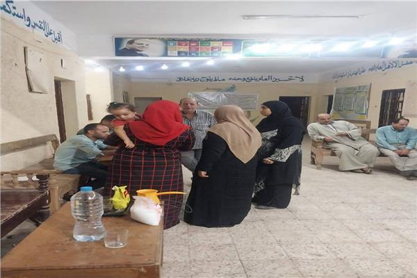 توافر أهالى قوسنا للمشاركة في مارثون انتخابات مجلس الشيوخ 
