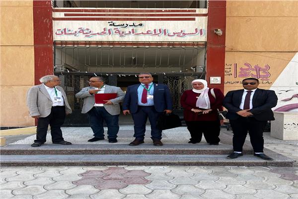 وفد المنظمة العربية لحقوق الانسان 