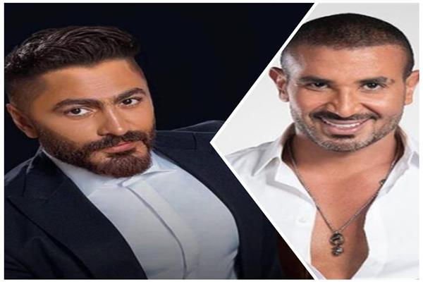تامر حسني وأحمد سعد