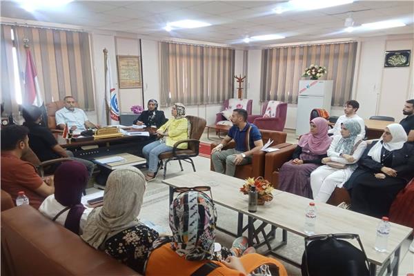 الدكتور عمرو عادل عبد العال، وكيل وزارة الصحة بشمال سيناء
