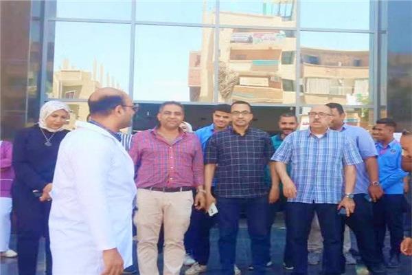 وكيل صحة أسيوط يتابع أداء الخدمات الطبية بمستشفى منفلوط المركزي