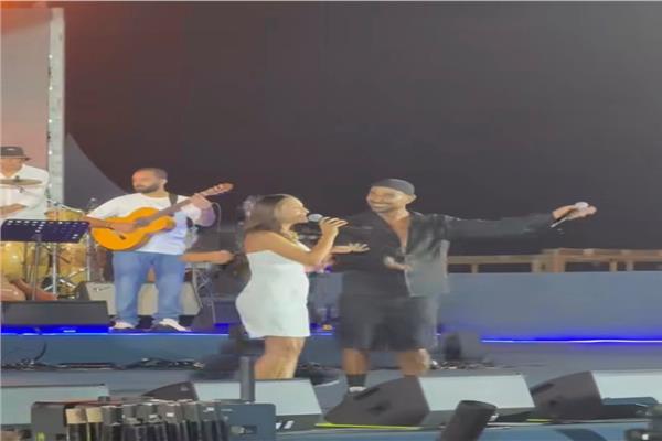 كارمن سليمان و أحمد سعد