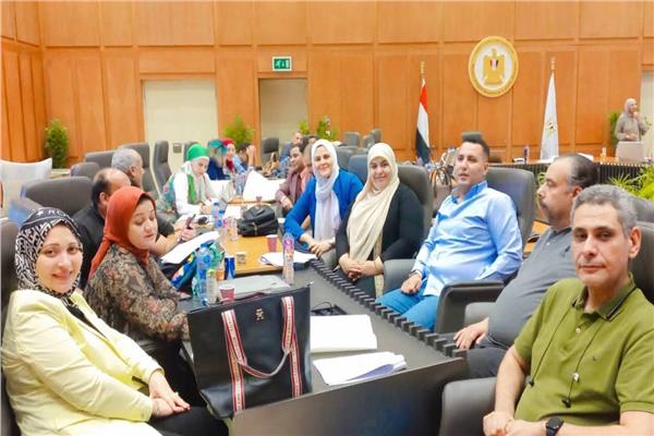 الدكتوره نها محمود عرندس مدير مركز خدمه الطلبه ذوي الإعاقة بجامعة العريش