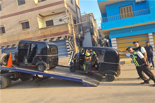 حملة مكبرة لمرور كفرالزيات بالغربية 
