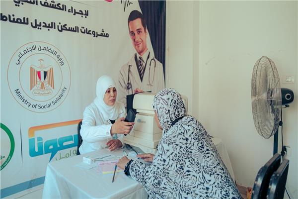جانب من القوافل الطبية